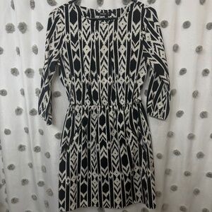 Indulge Lightweight 3/4 Sleeve Mini Dress